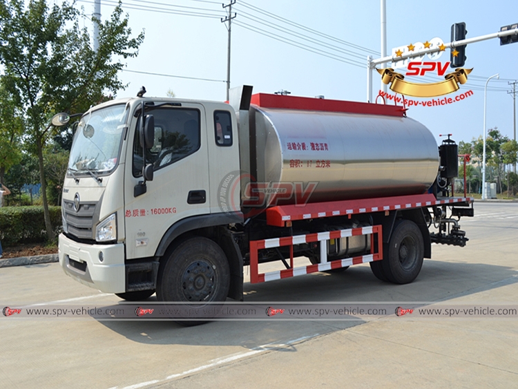 SPV Vehicle - Asphalt Distributor Truck Foton - LF
